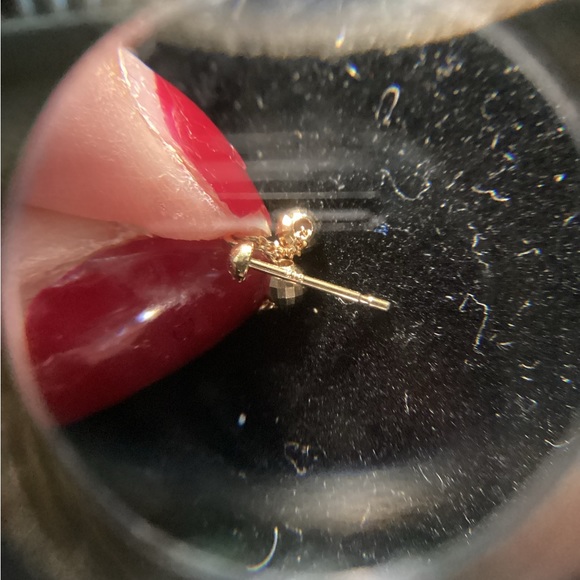 18K Solid Gold Dangling - Picture 6 of 7